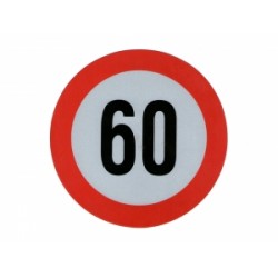 Autocolant viteza 60km 5907478300098